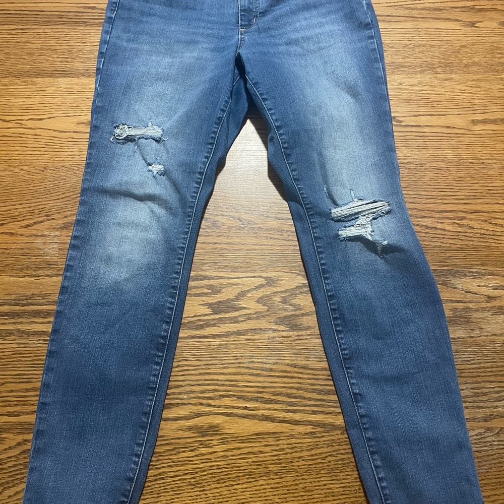 Universal Thread Distressed Skinny Jeans - Blue